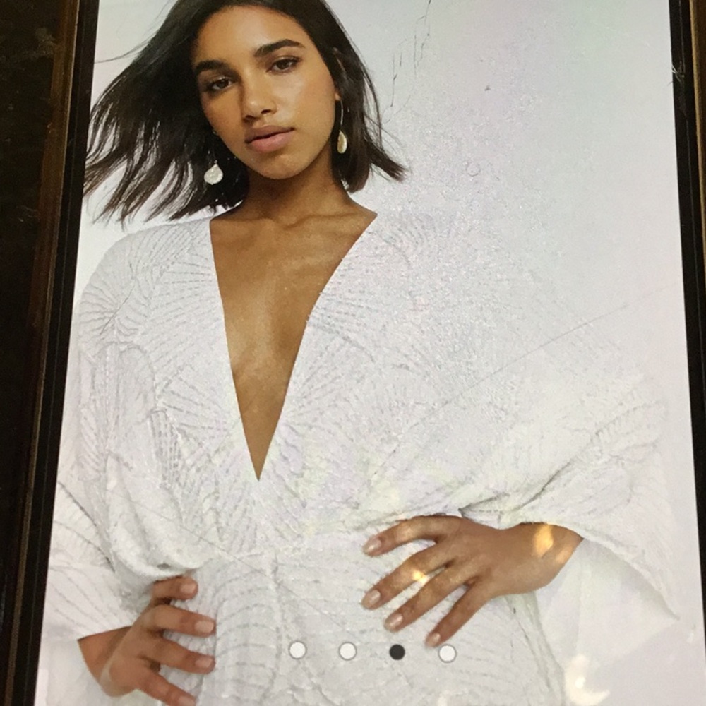 NWT ASOS Bridal Sequin Jumpsuit - Picture 3 of 11